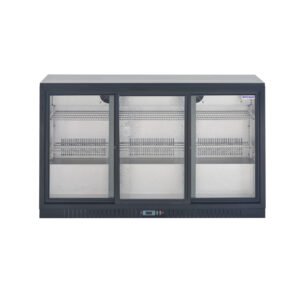 LG322S 3 Door Bar Fridge 320L (Sliding) - Image 4