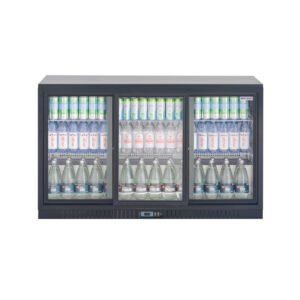 LG322S 3 Door Bar Fridge 320L (Sliding) - Image 3
