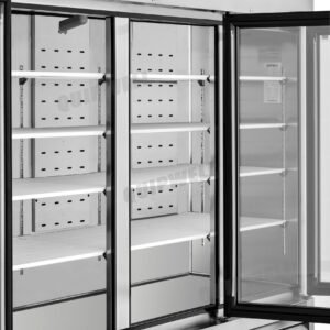 BGA2K 3 Door Upright Display Fridge 2050L - Image 6