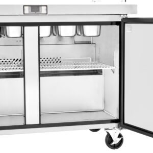 MSA42 2 Door Mega Salad Prep Fridge 420L 9×GN1/3 - Image 6