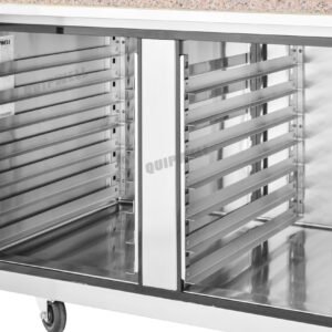 SM300 3 Door Granite Bakery Prep Fridge 580L - Image 7