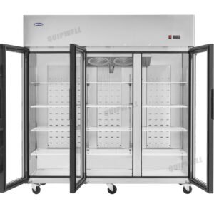 TGA15B 3 Door Upright Display Fridge 1400L - Image 3