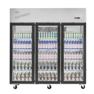 TGA15B 3 Door Upright Display Fridge 1400L - Image 4