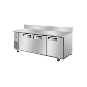 WCB1878 3 Door Splashback Bench Freezer 1800x700x1000mm