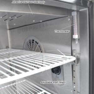 commercial pizza prep fridge for pizzerias, cafés, and restaurants