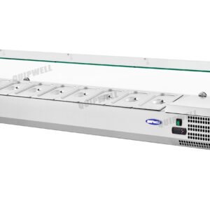 VRX188 Countertop Salad Prep Fridge 1800mm - Image 2